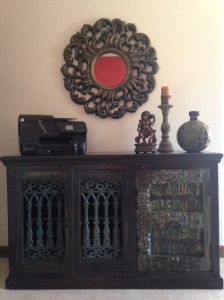 I have been designing my home office to be a creative and inspiring work space.